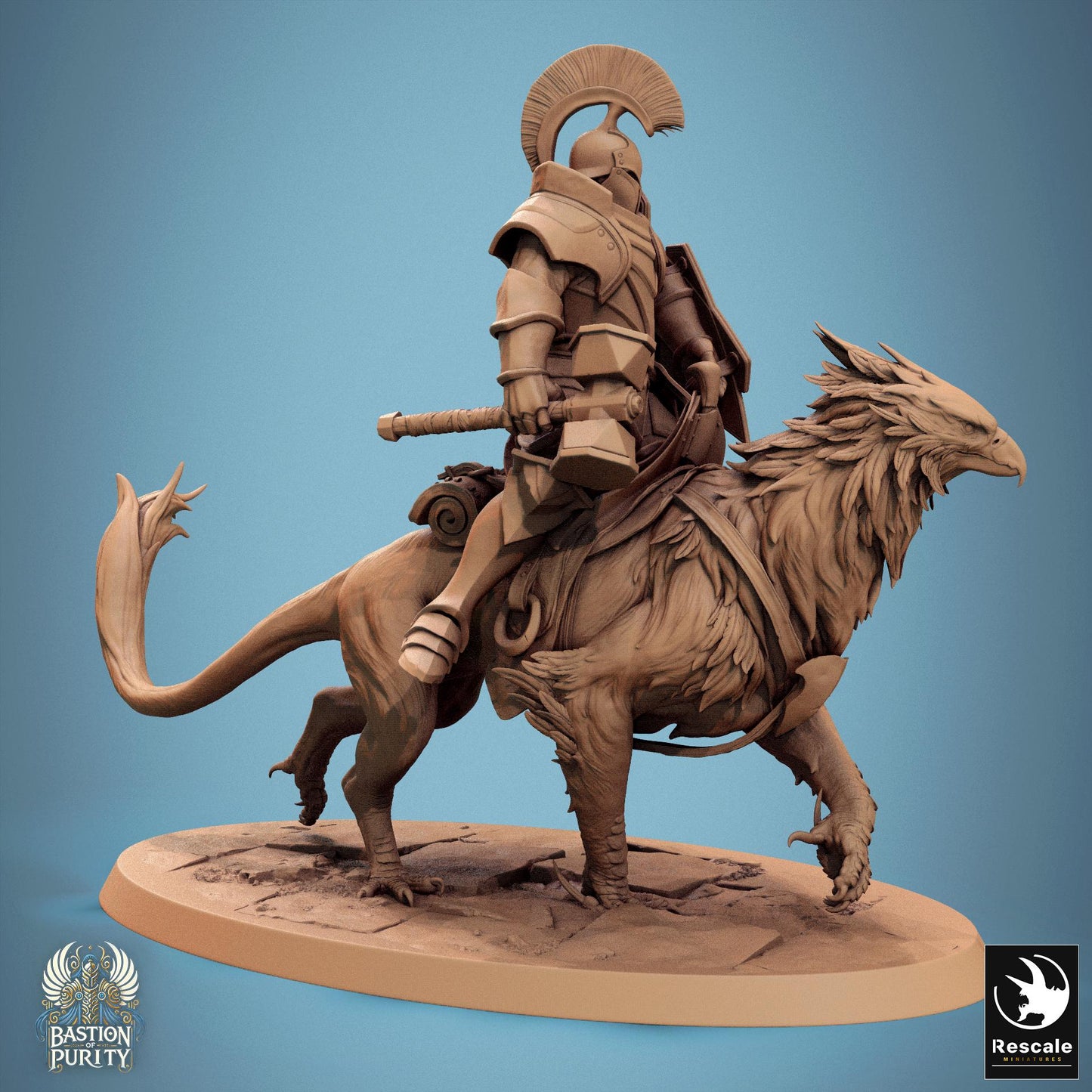 Gryph Riders, Pack 2 | Aussie 3D Printed Miniatures and Terrain