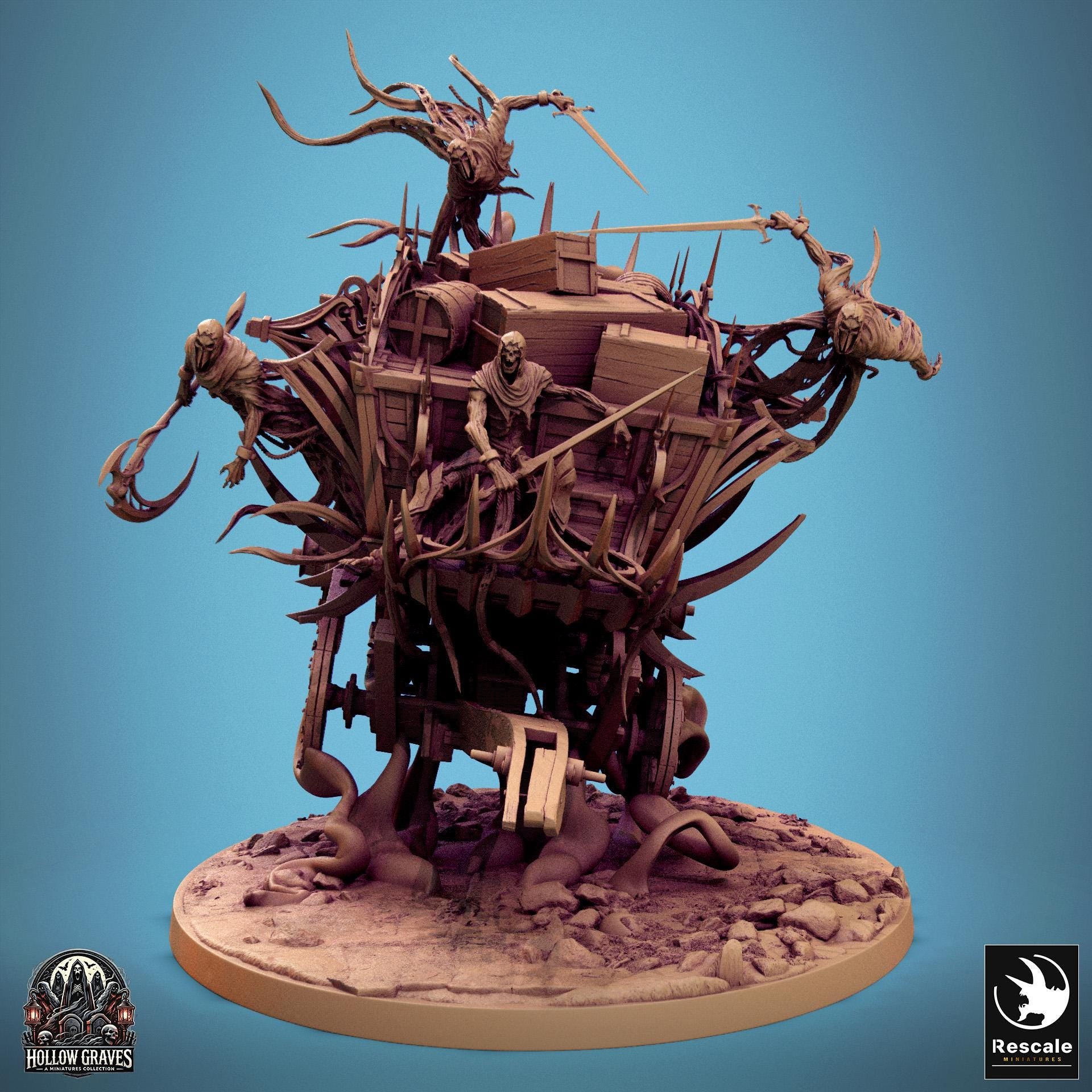 Phantom Coach | Aussie 3D Printed Miniatures and Terrain