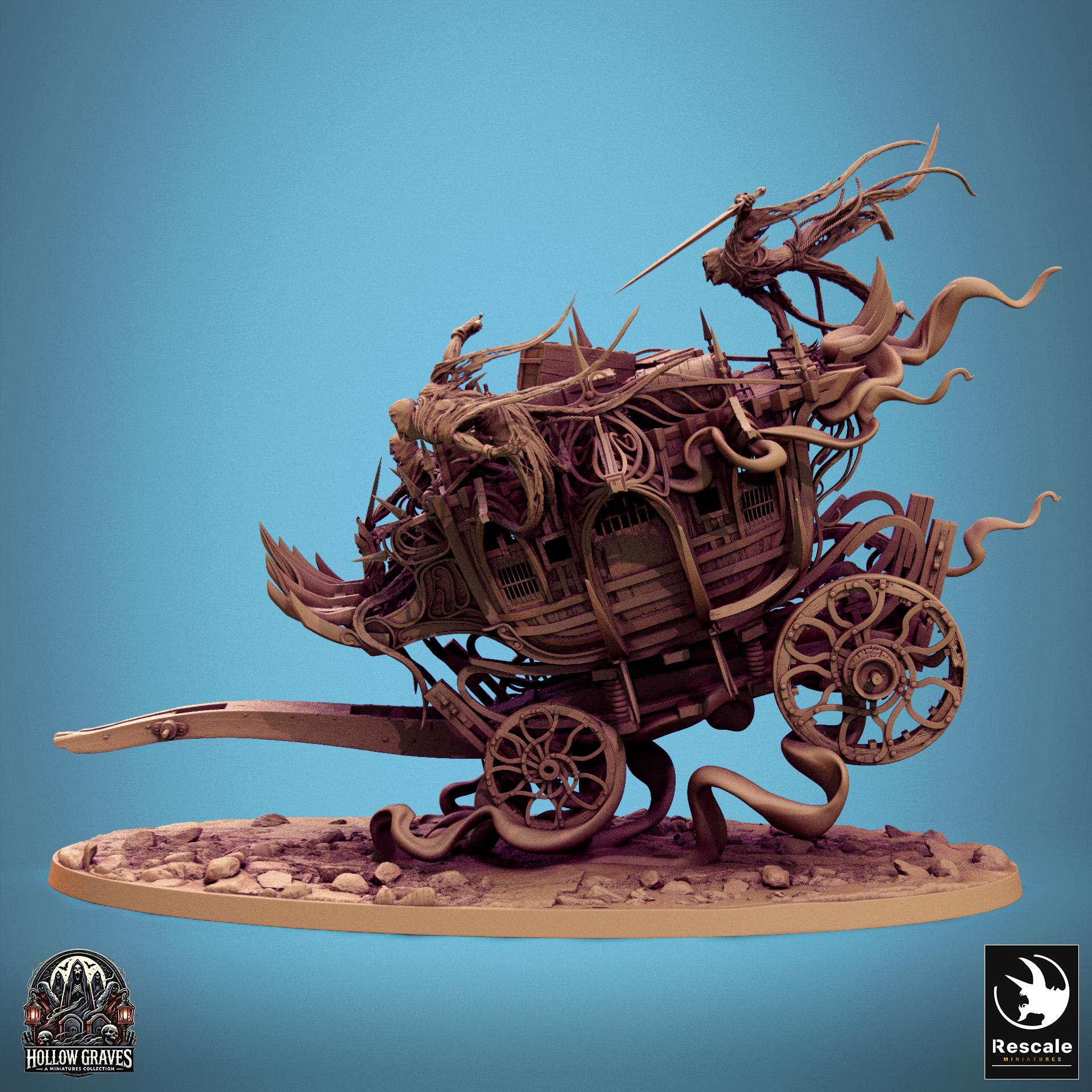 Phantom Coach | Aussie 3D Printed Miniatures and Terrain