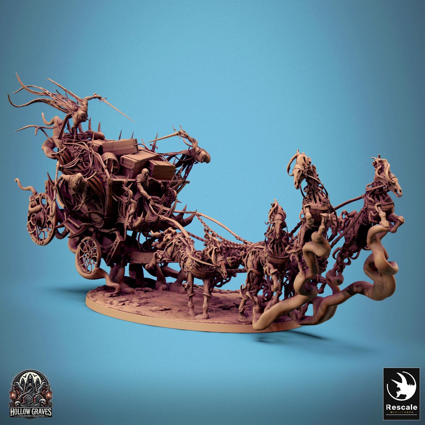 Wraith Wagon | Aussie 3D Printed Miniatures and Terrain