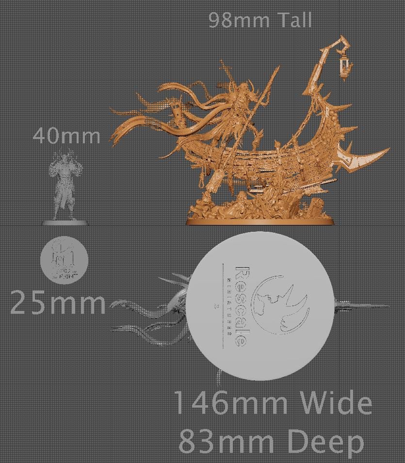 Zaltryn, The Soul Guide | Aussie 3D Printed Miniatures and Terrain