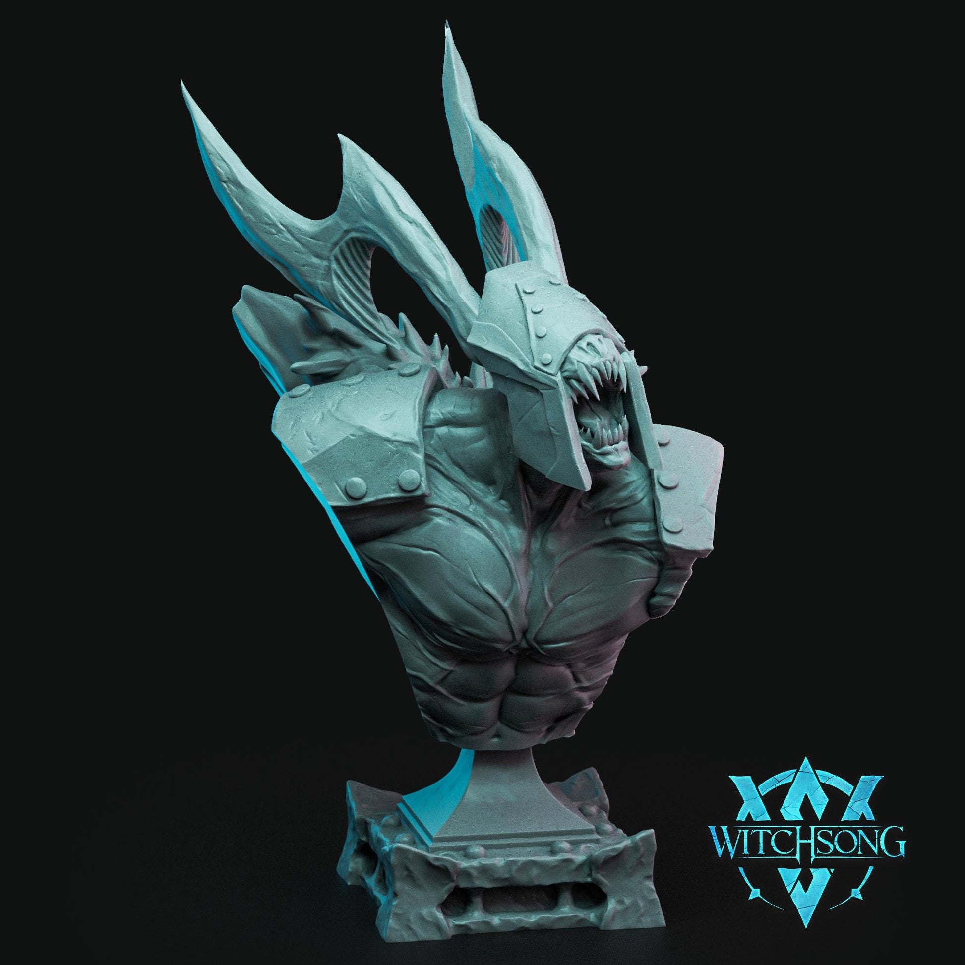 Lieutenant Bellath, Demon | Aussie 3D Printed Miniatures and Terrain