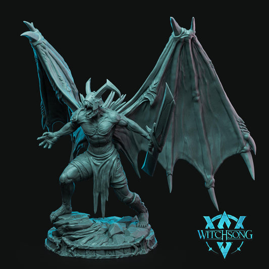 Lieutenant Eggath, Demon | Aussie 3D Printed Miniatures and Terrain