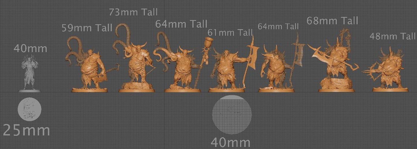 Pestilence Executioners Pack 1 | Aussie 3D Printed Miniatures and Terrain