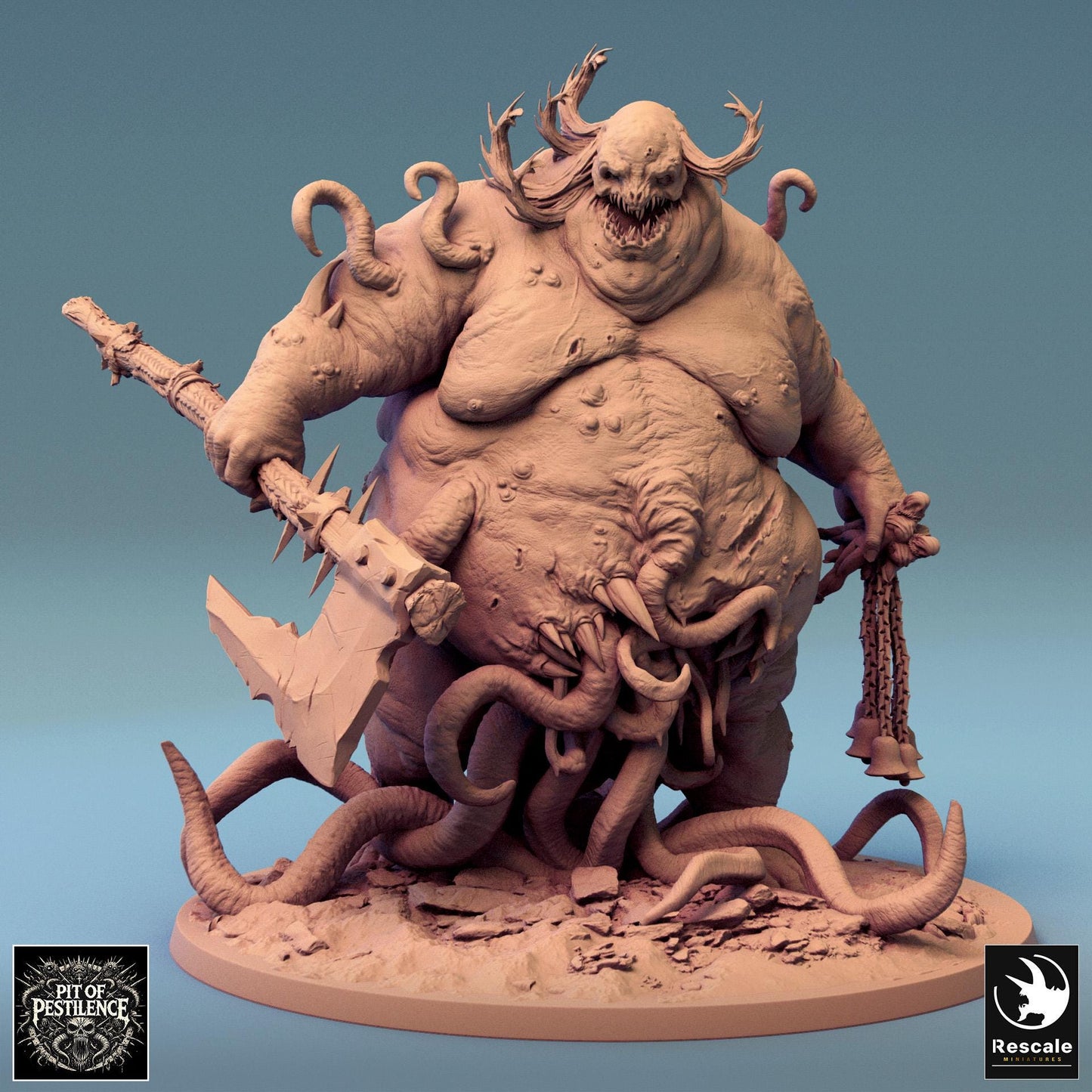 Purulent Demon | Aussie 3D Printed Miniatures and Terrain