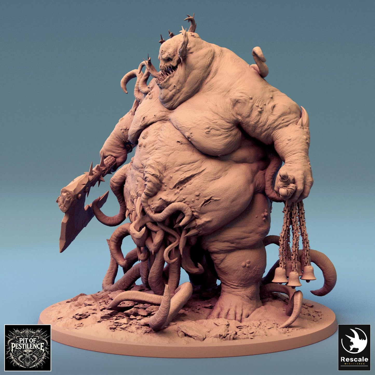 Purulent Demon | Aussie 3D Printed Miniatures and Terrain