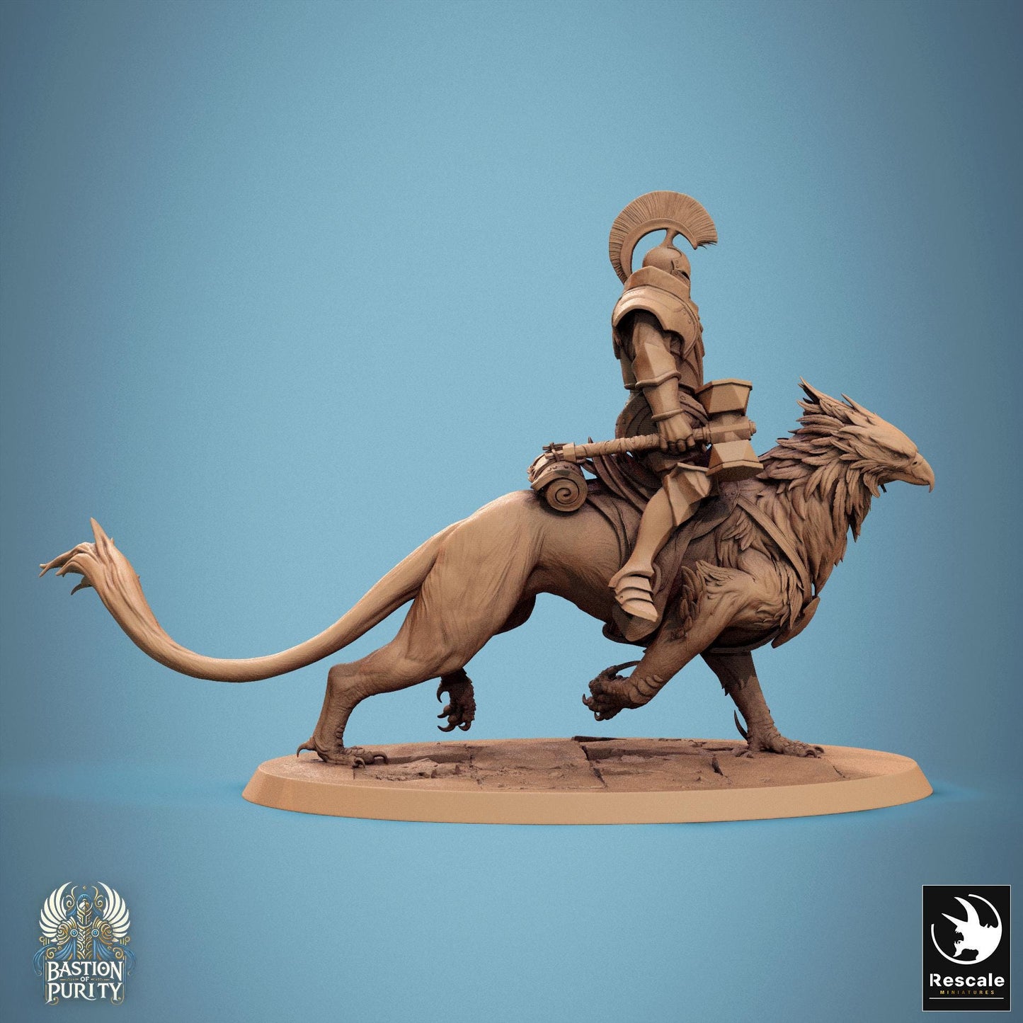 Gryph Riders, Pack 2 | Aussie 3D Printed Miniatures and Terrain