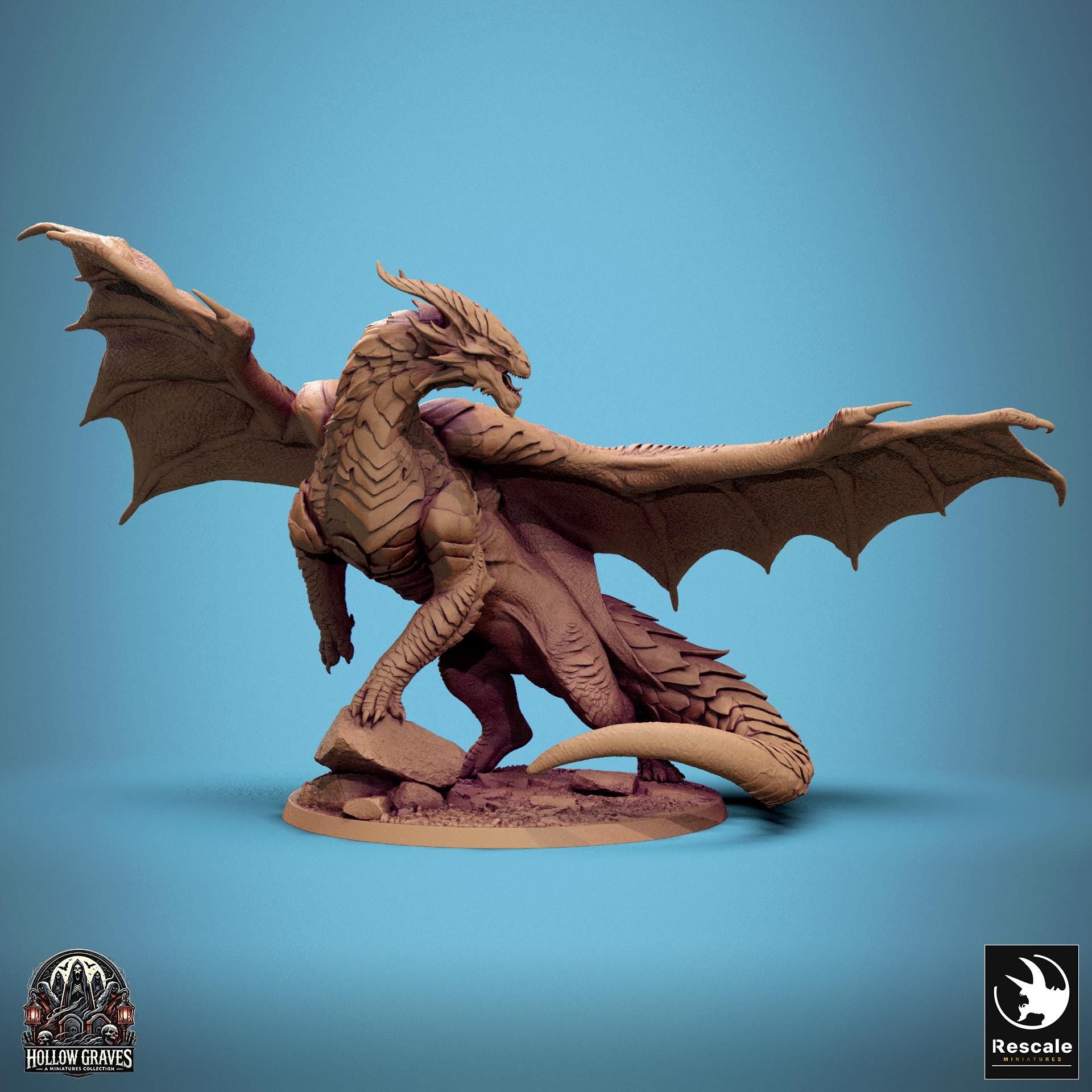 Copper Dragon | Aussie 3D Printed Miniatures and Terrain