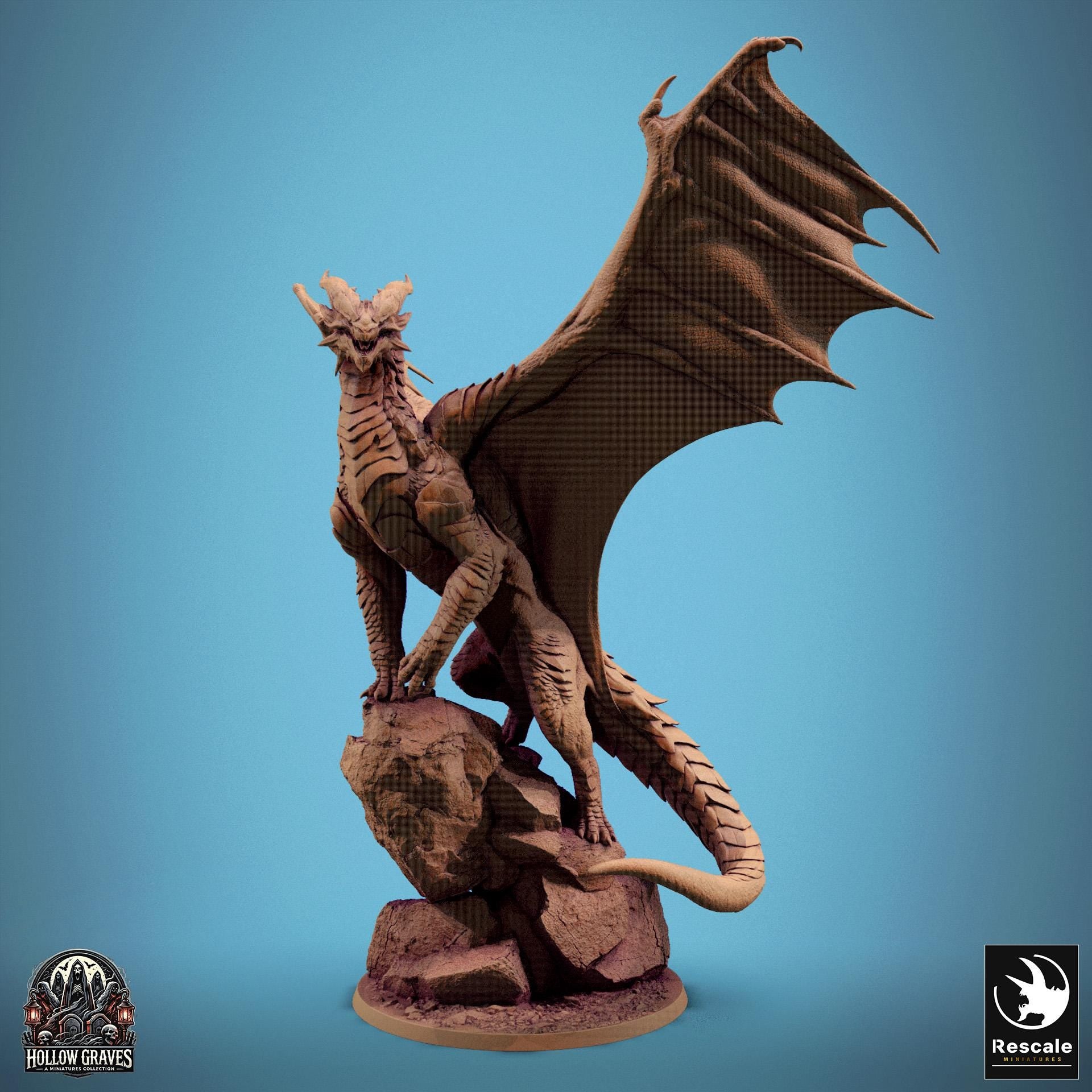 Copper Dragon | Aussie 3D Printed Miniatures and Terrain