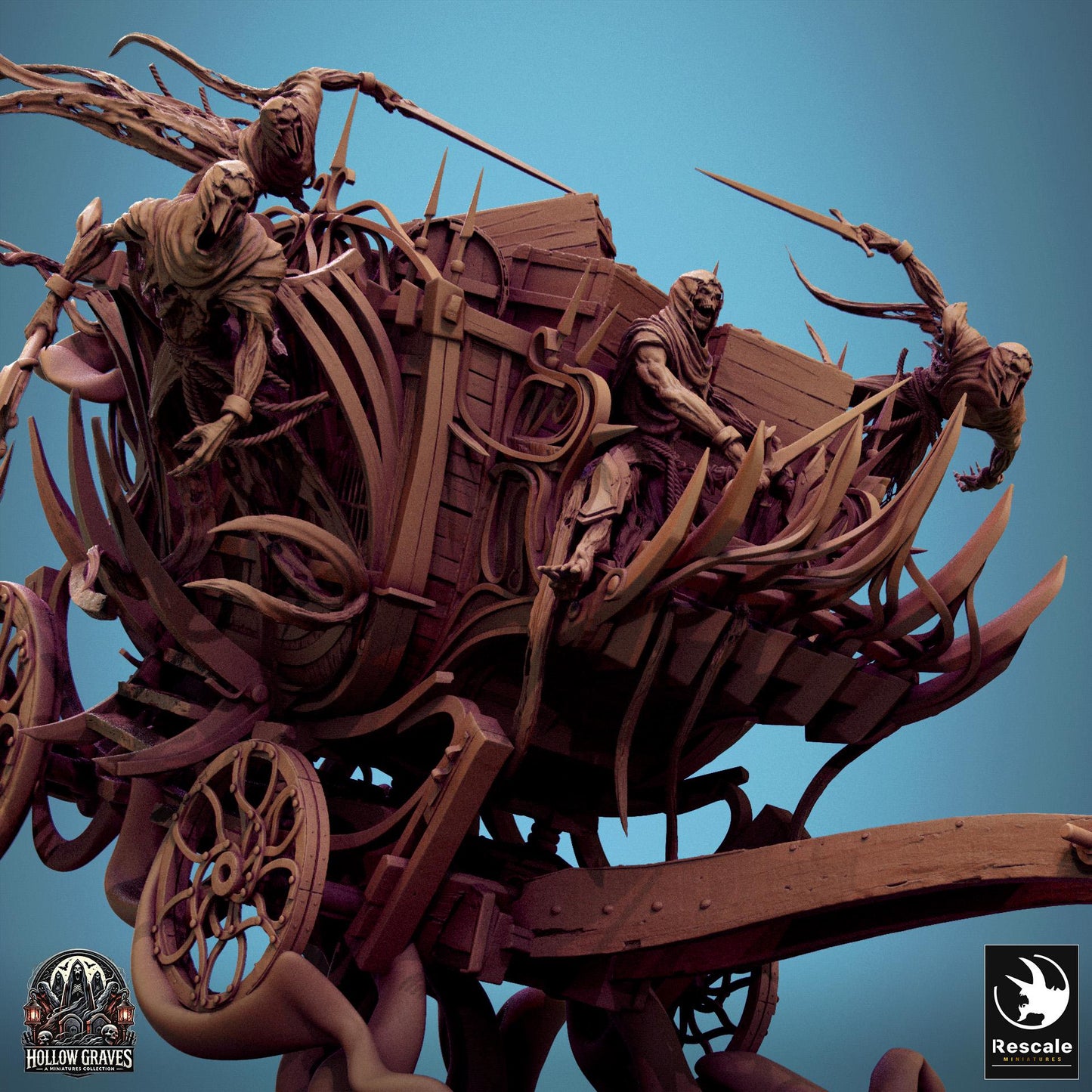 Phantom Coach | Aussie 3D Printed Miniatures and Terrain