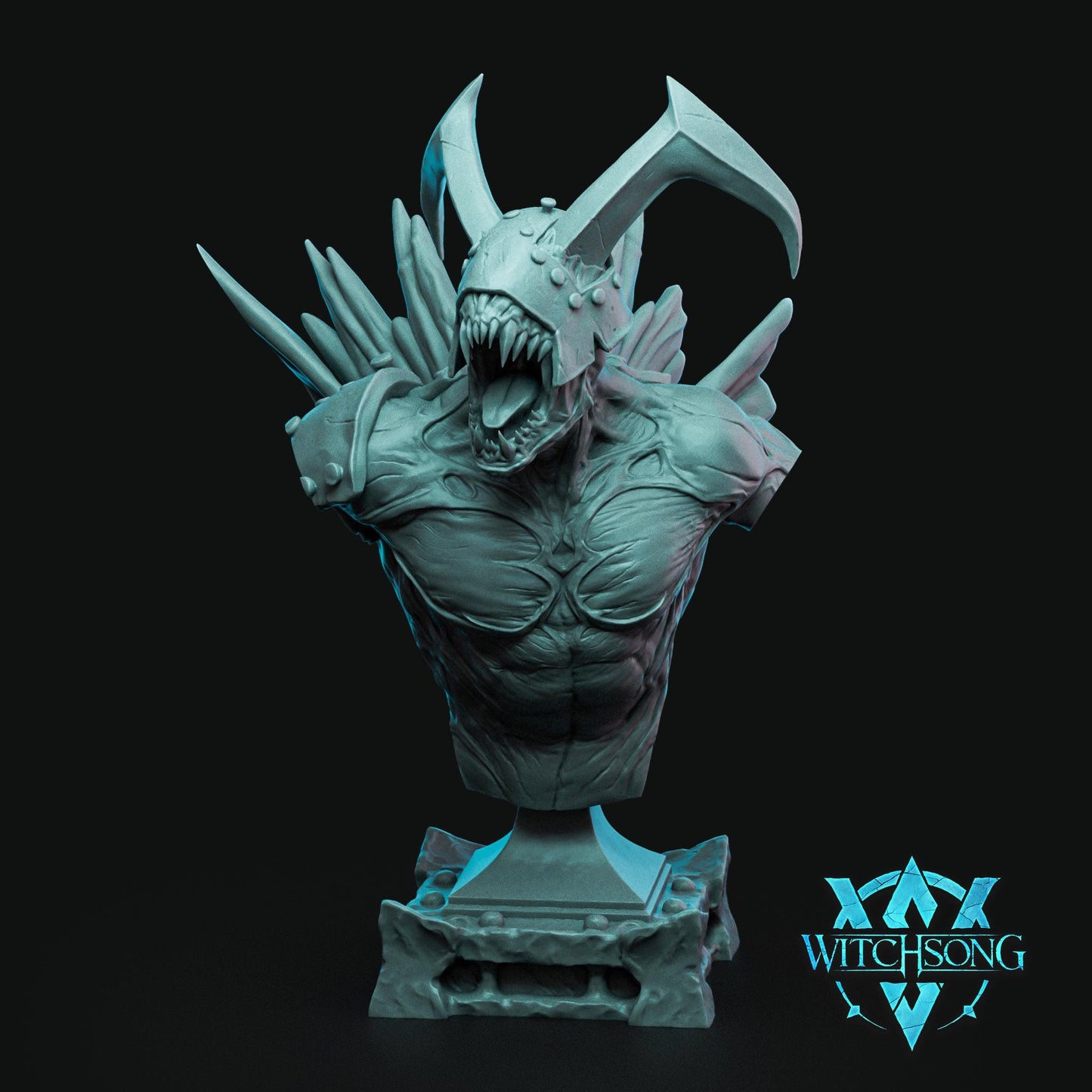 Lieutenant Eggath, Demon | Aussie 3D Printed Miniatures and Terrain