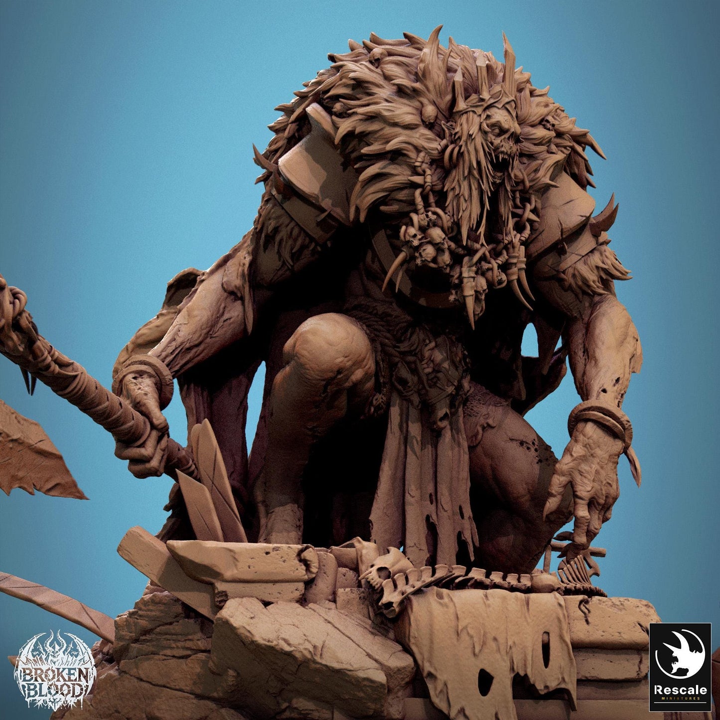 Undead King | Aussie 3D Printed Miniatures and Terrain