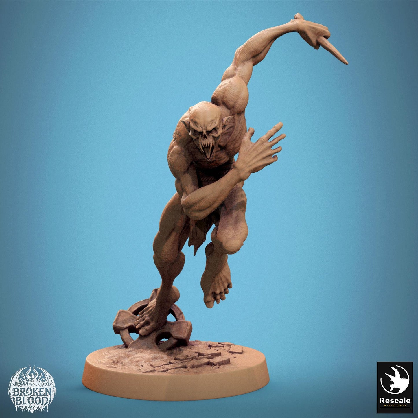 Ghouls, Pack 1 | Aussie 3D Printed Miniatures and Terrain