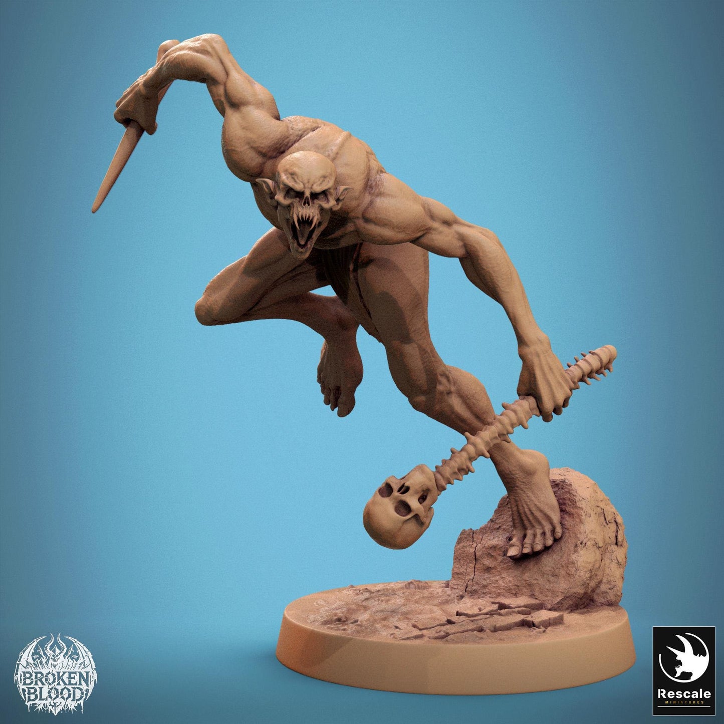 Ghouls, Pack 2 | Aussie 3D Printed Miniatures and Terrain