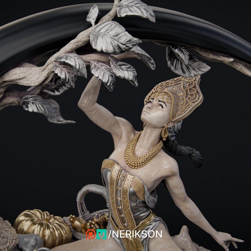 Autumn, Statue | Aussie 3D Printed Miniatures and Terrain