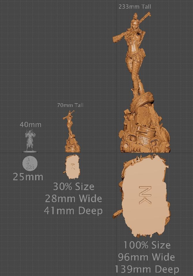 Ramonda, Standalone | Aussie 3D Printed Miniatures and Terrain