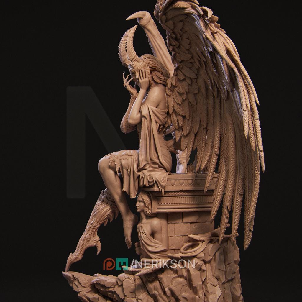 Rylana the Face of Evil | Aussie 3D Printed Miniatures and Terrain