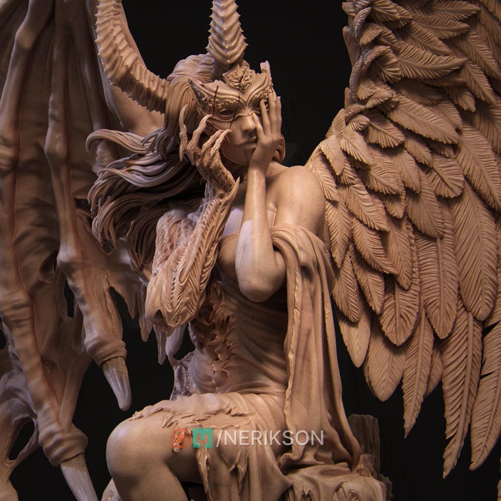 Rylana the Face of Evil | Aussie 3D Printed Miniatures and Terrain