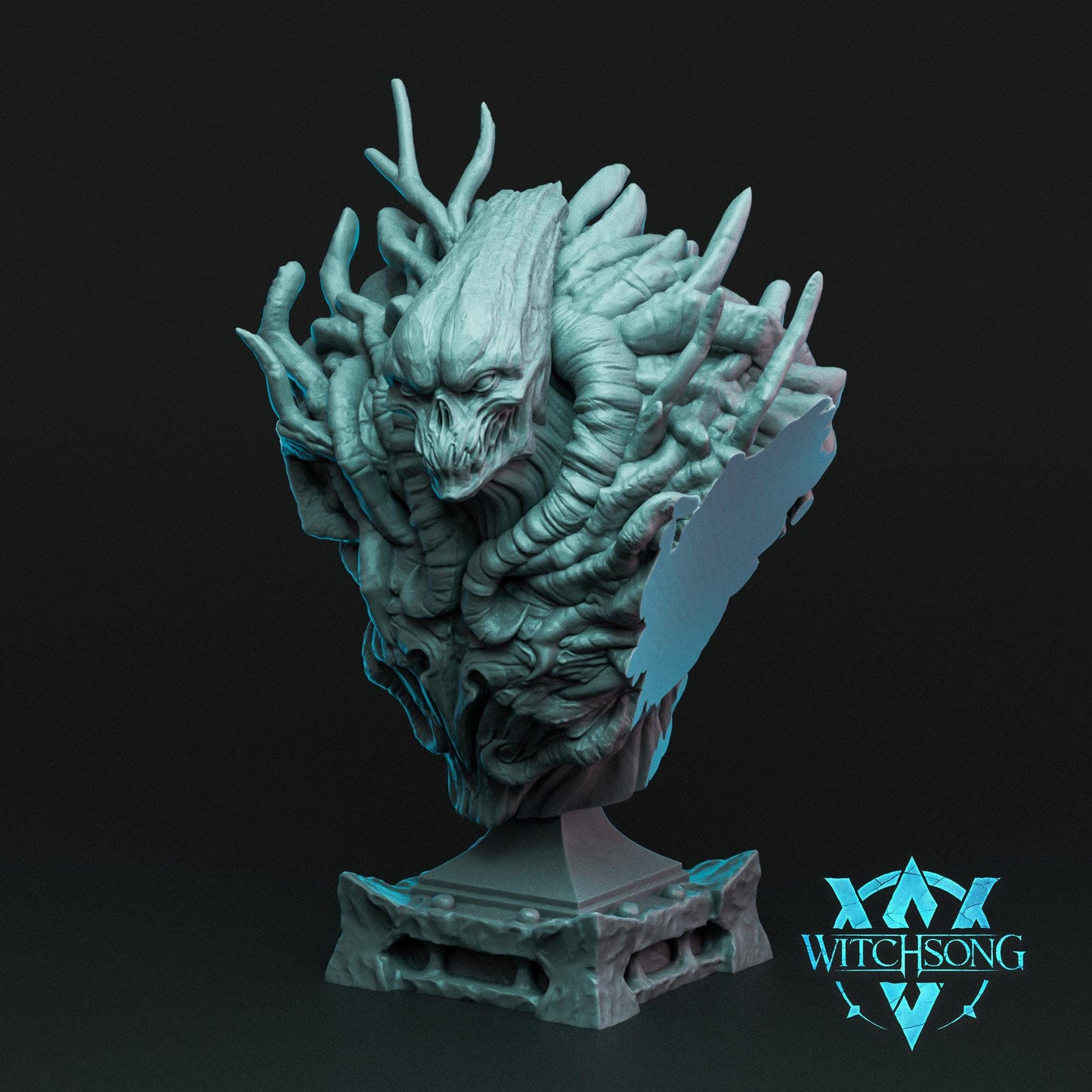 Avatar of Winter, Bust Option | Aussie 3D Printed Miniatures and Terrain
