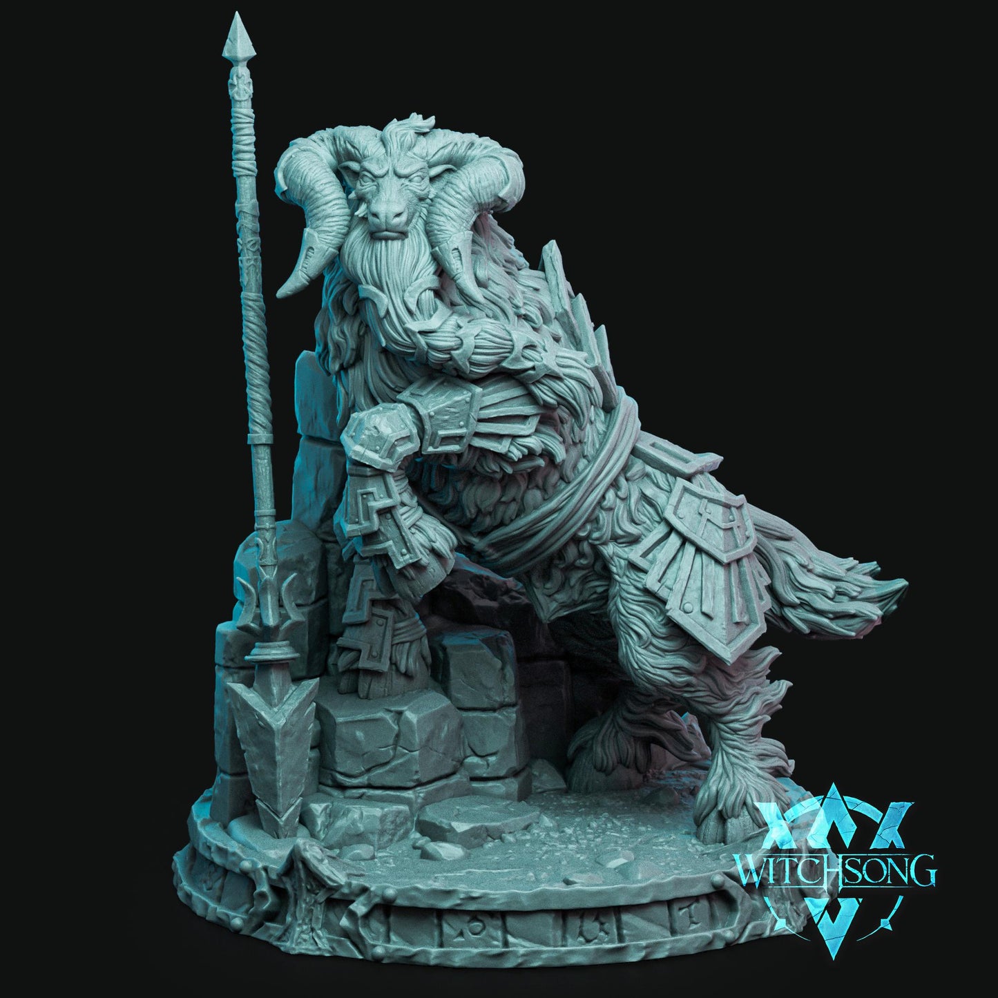 Karthop, Bust Option | Aussie 3D Printed Miniatures and Terrain