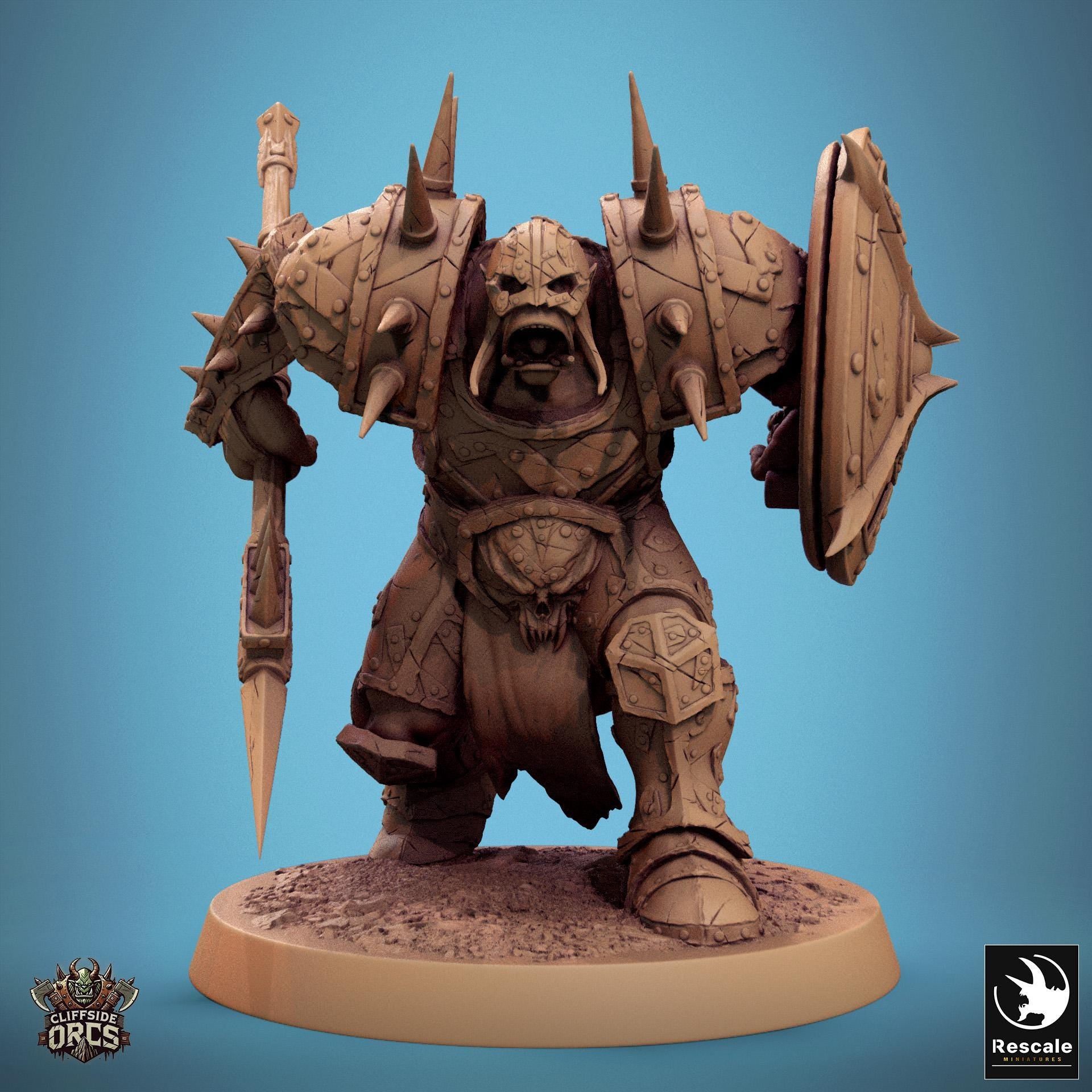 Orc Soldiers, Pack 1 | Aussie 3D Printed Miniatures and Terrain