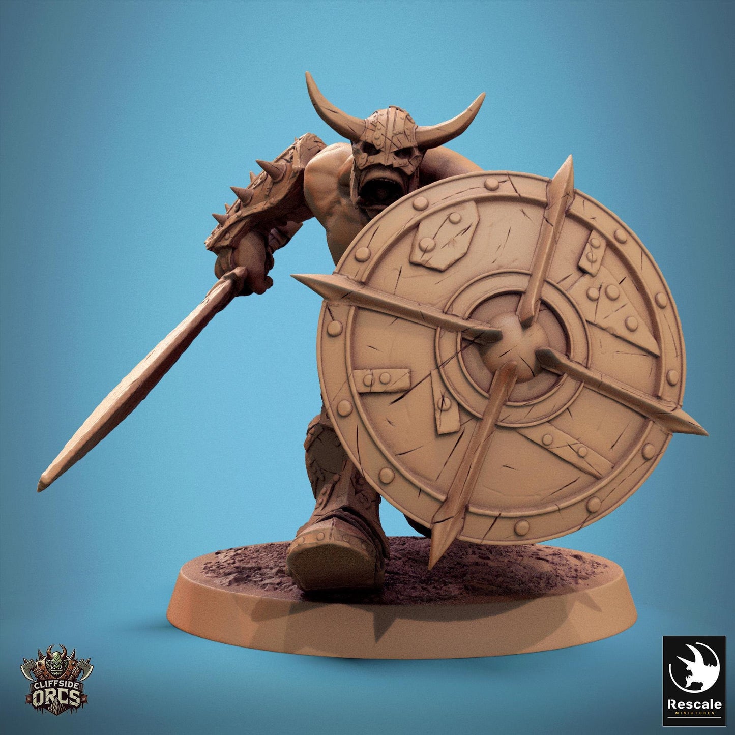 Orc Soldiers, Pack 1 | Aussie 3D Printed Miniatures and Terrain