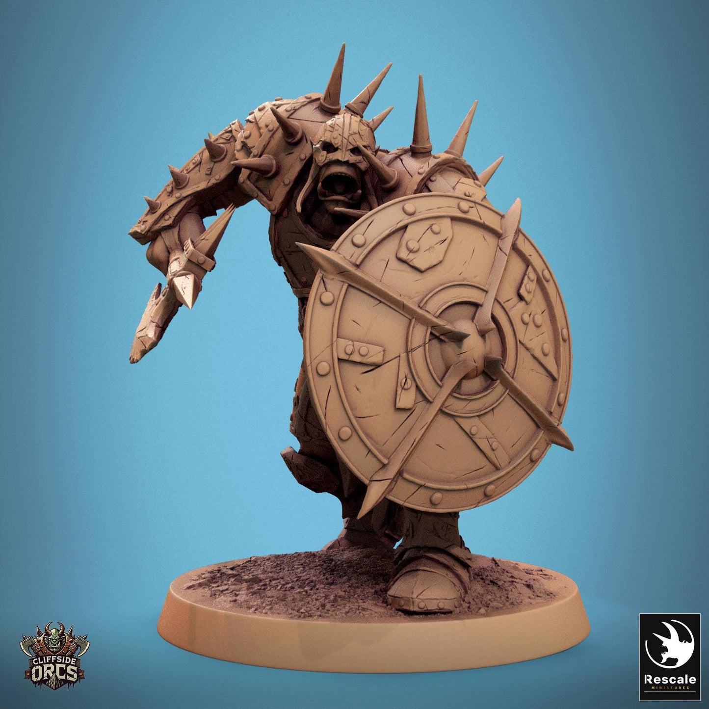 Orc Soldiers, Pack 1 | Aussie 3D Printed Miniatures and Terrain