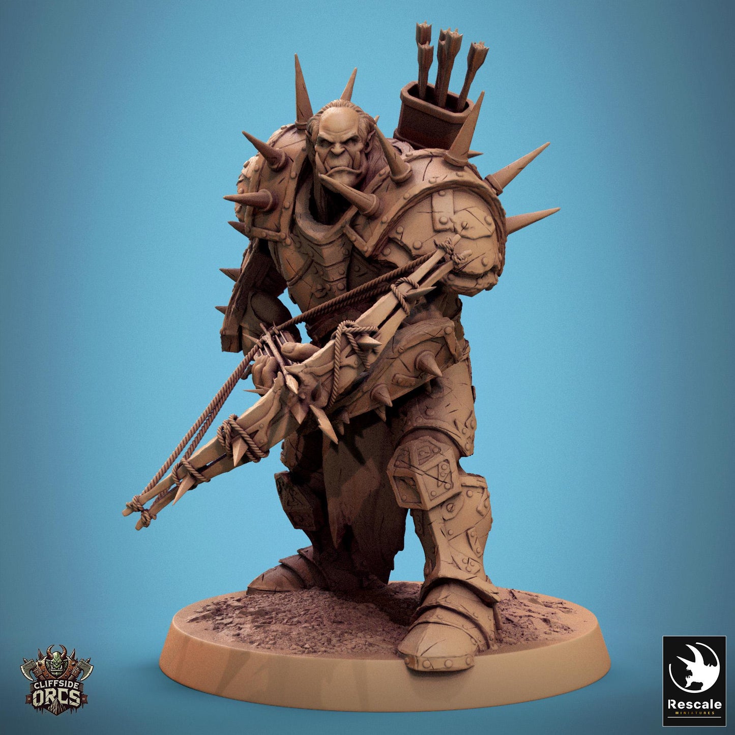 Orc Soldiers, Pack 2 | Aussie 3D Printed Miniatures and Terrain