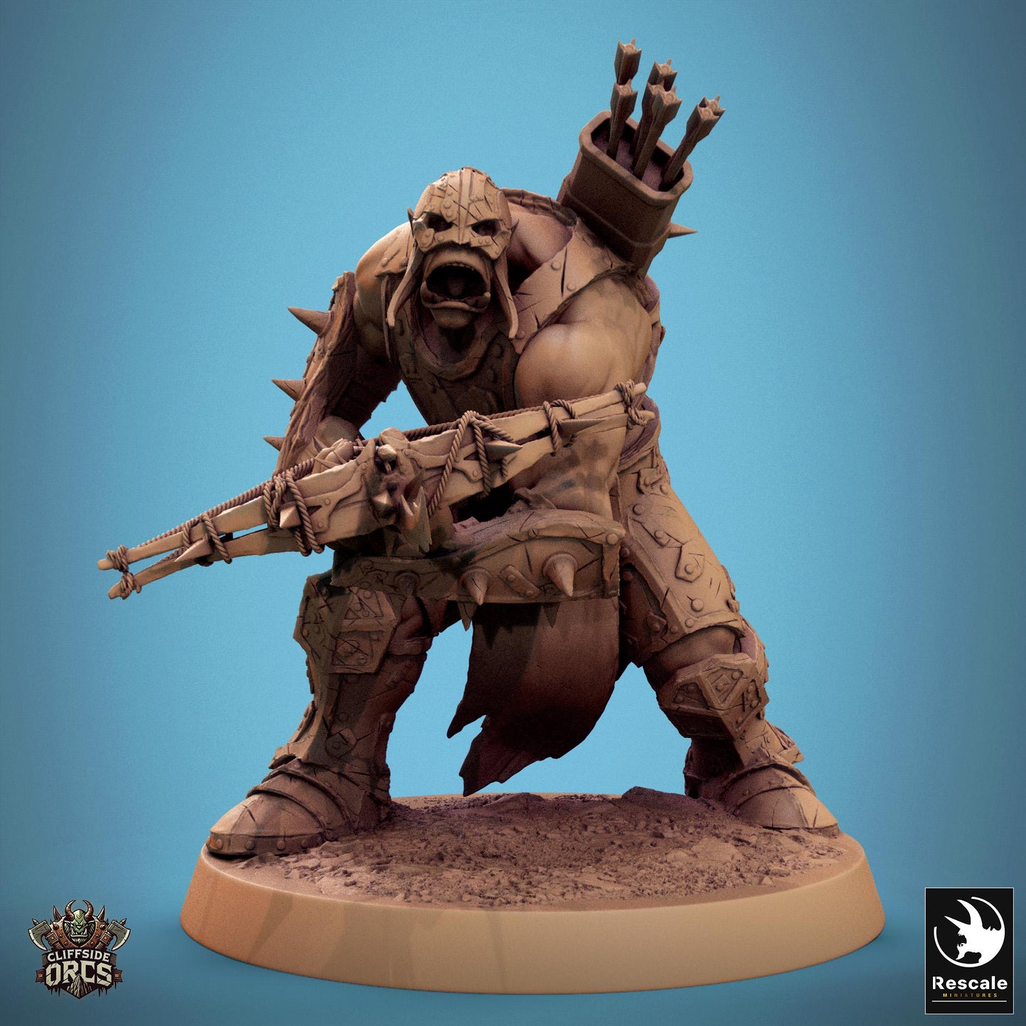 Orc Soldiers, Pack 2 | Aussie 3D Printed Miniatures and Terrain