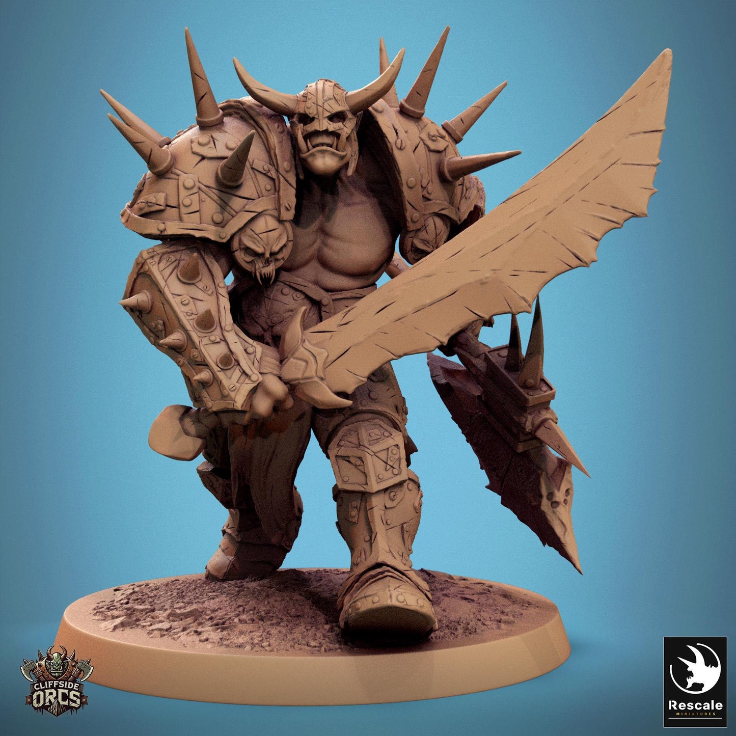 Orc Soldiers, Pack 2 | Aussie 3D Printed Miniatures and Terrain