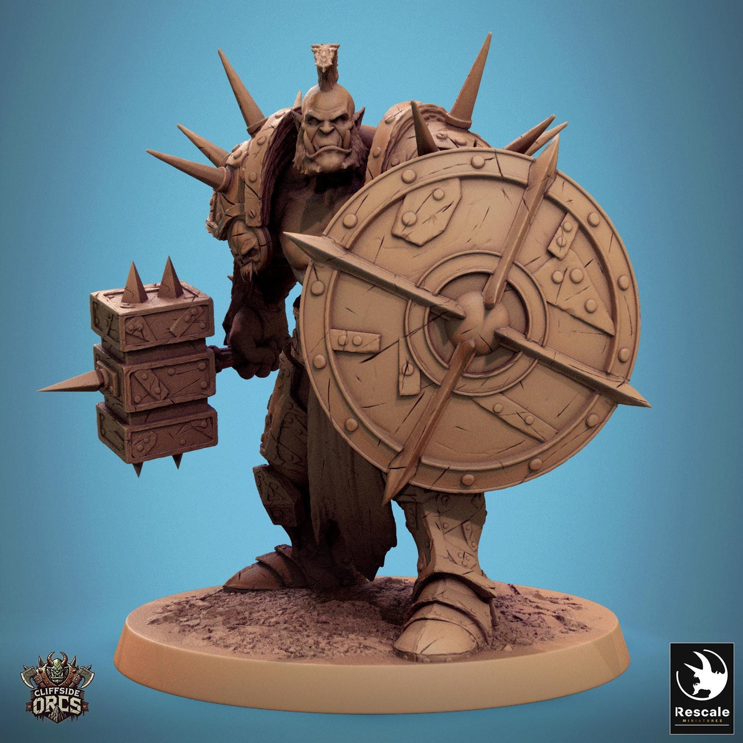 Orc Soldiers, Pack 3 | Aussie 3D Printed Miniatures and Terrain