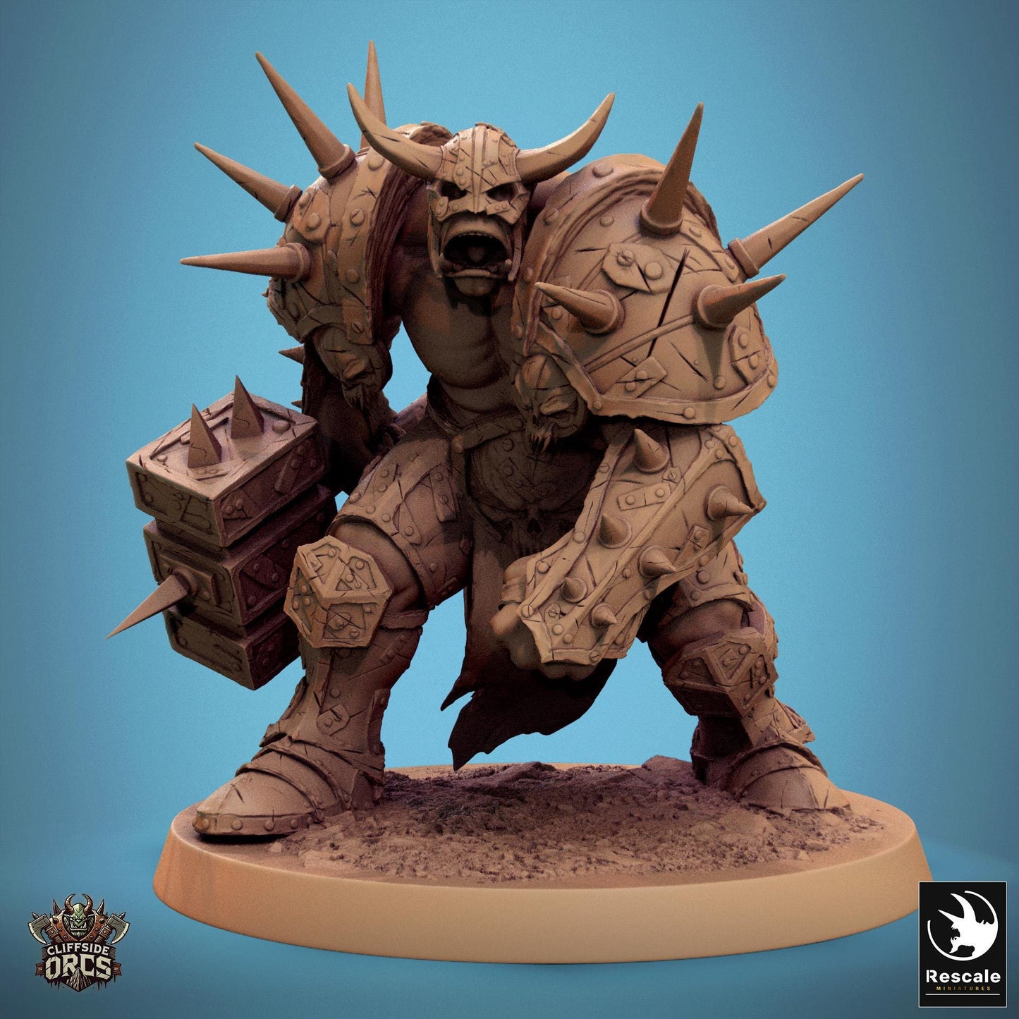Orc Soldiers, Pack 3 | Aussie 3D Printed Miniatures and Terrain