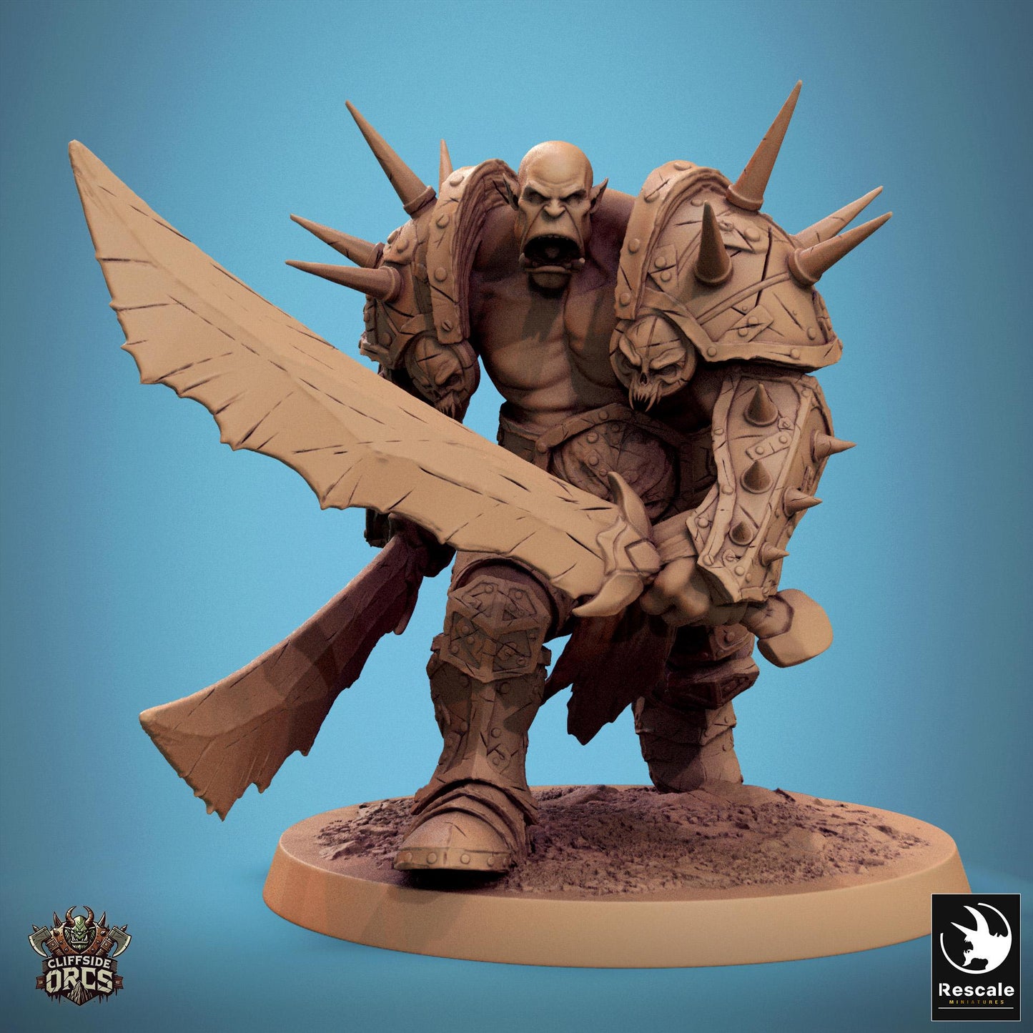 Orc Soldiers, Pack 3 | Aussie 3D Printed Miniatures and Terrain