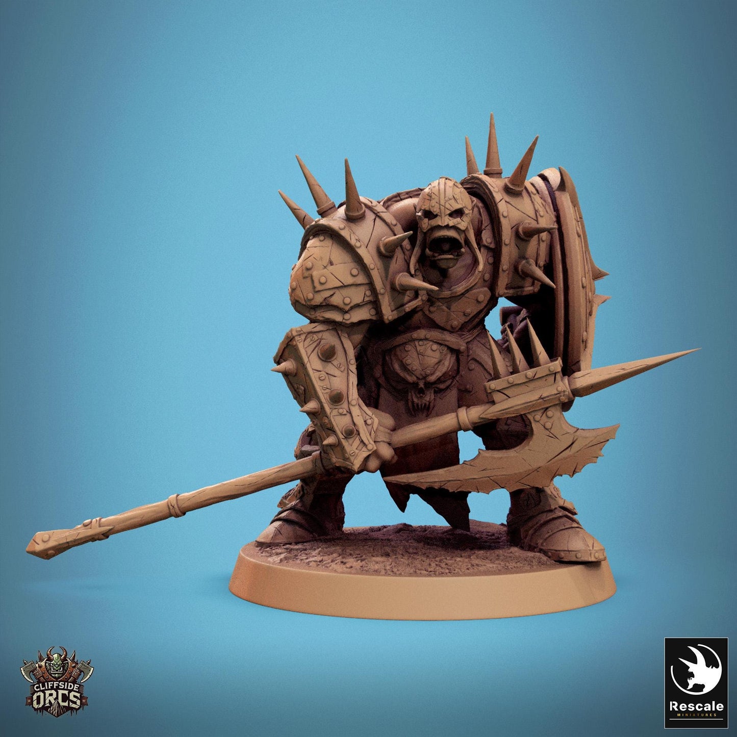 Orc Soldiers, Pack 4 | Aussie 3D Printed Miniatures and Terrain