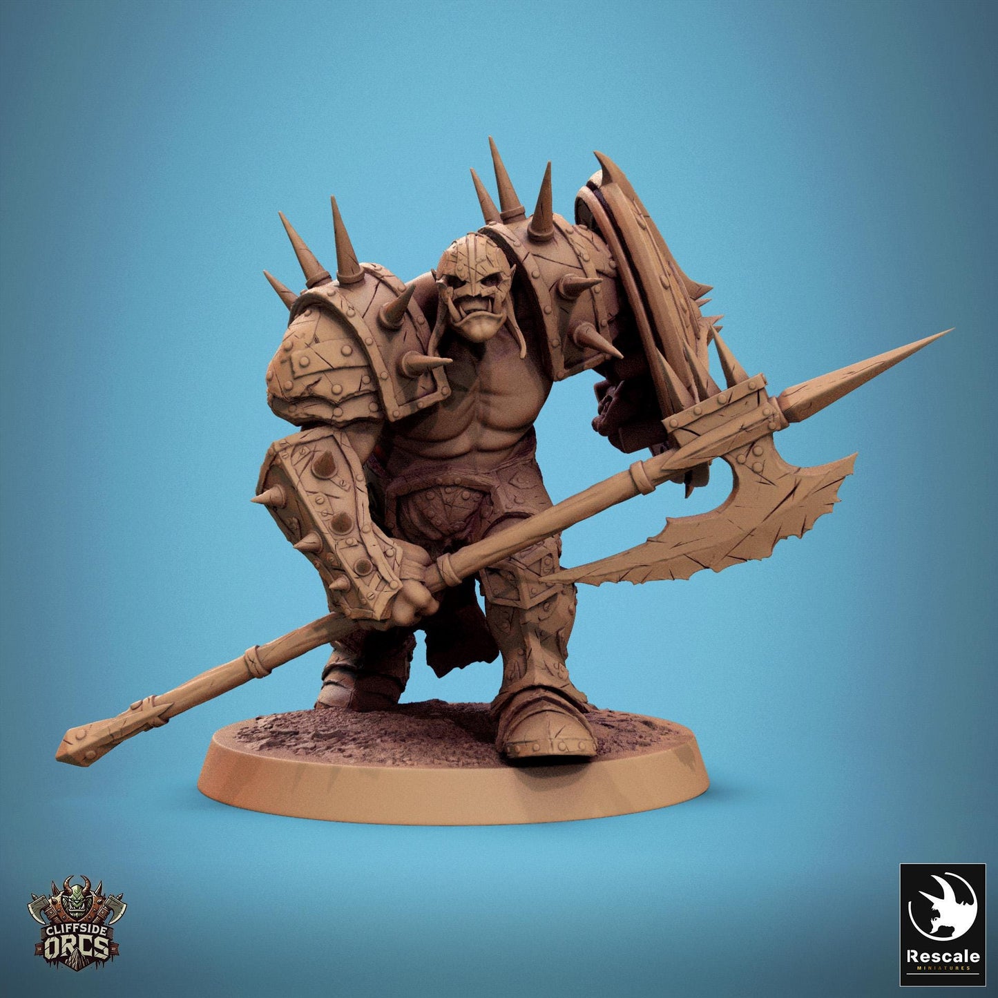 Orc Soldiers, Pack 4 | Aussie 3D Printed Miniatures and Terrain