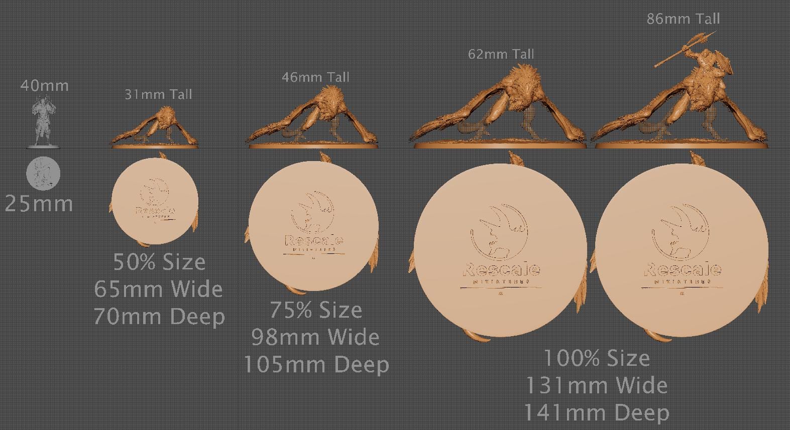 Vultures | Aussie 3D Printed Miniatures and Terrain