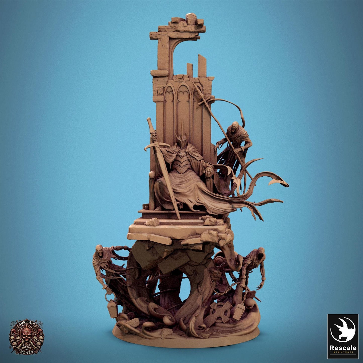 Ombral the Sepulchral Lord | Aussie 3D Printed Miniatures and Terrain