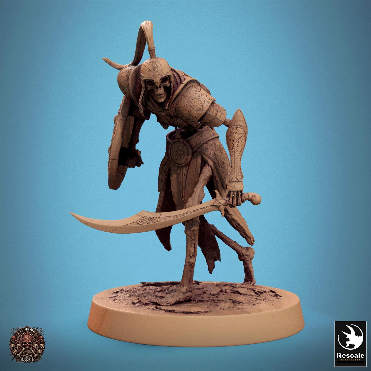 Persian Skeletons, Pack 1 | Aussie 3D Printed Miniatures and Terrain
