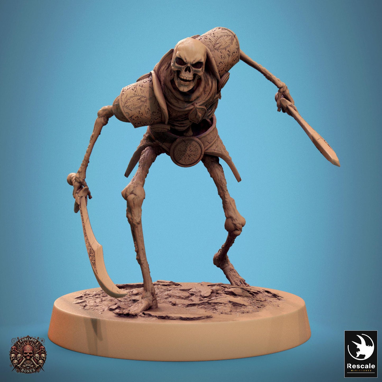 Persian Skeletons, Pack 2 | Aussie 3D Printed Miniatures and Terrain