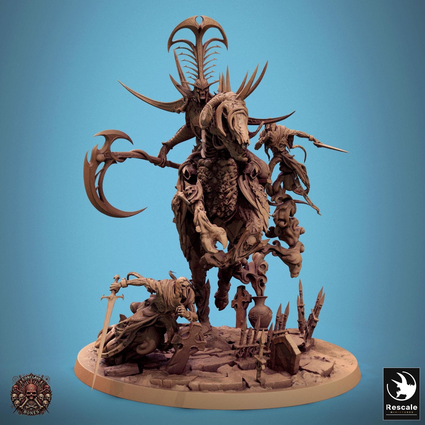 Velkaren Wraith Rider | Aussie 3D Printed Miniatures and Terrain