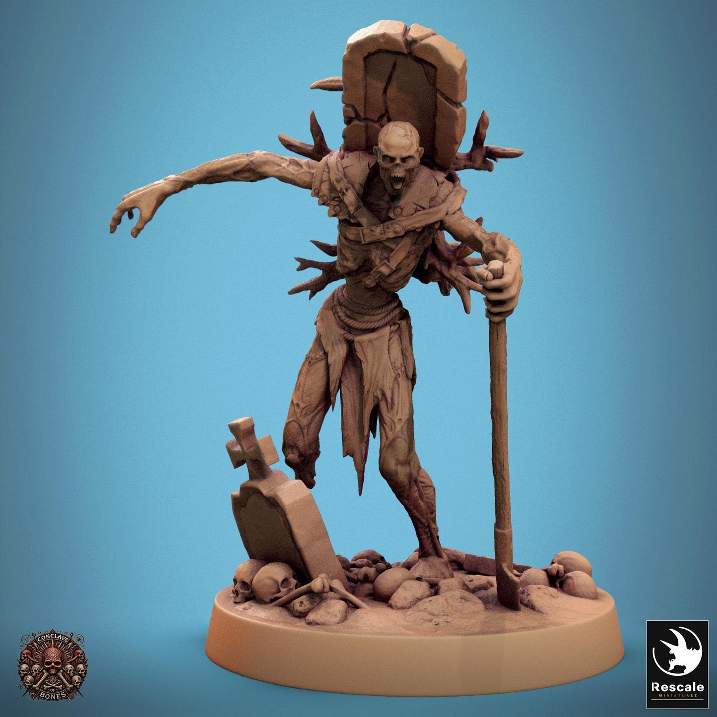 Zombies, Pack 1 | Aussie 3D Printed Miniatures and Terrain