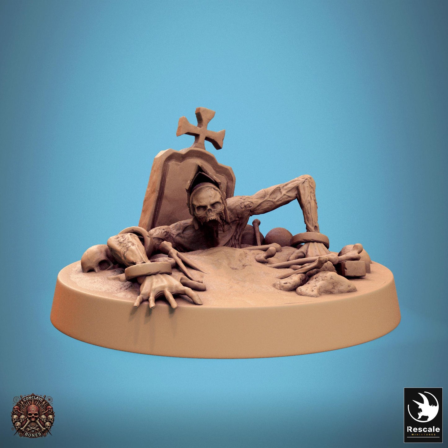 Zombies, Pack 3 | Aussie 3D Printed Miniatures and Terrain