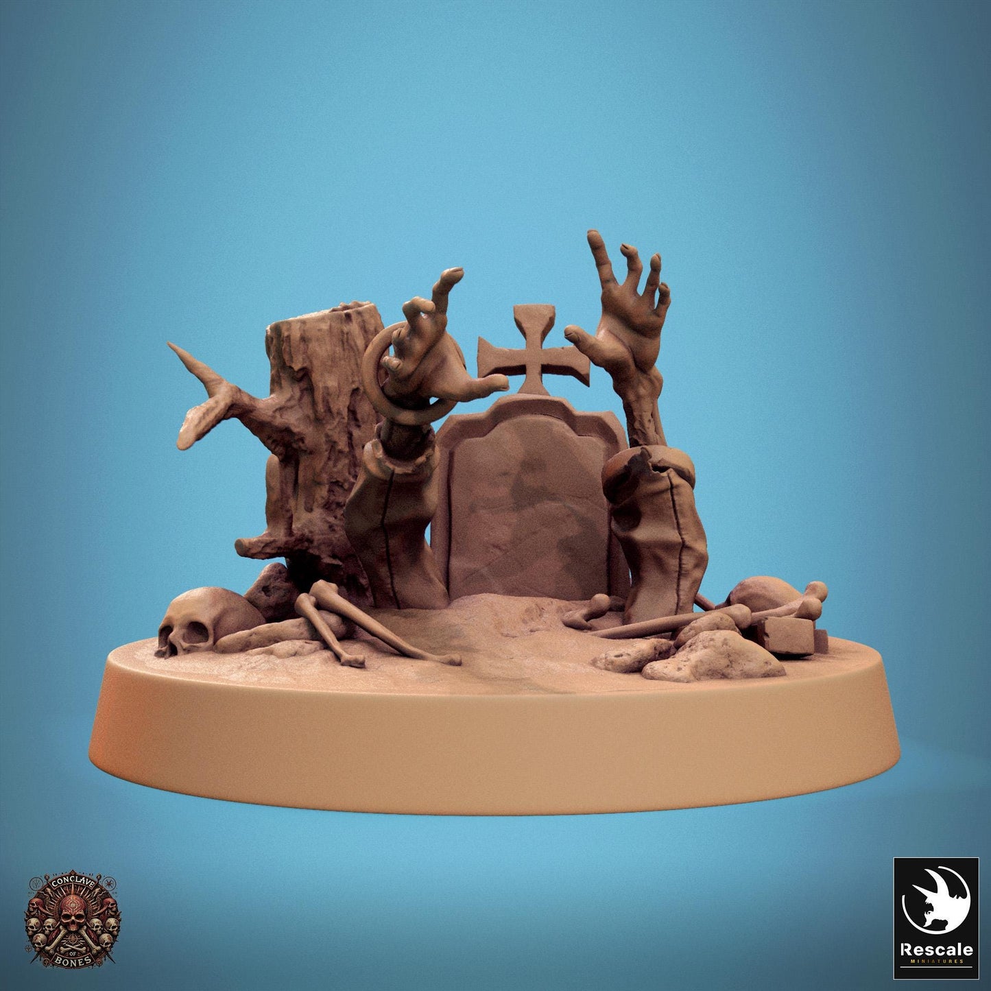 Zombies, Pack 4 | Aussie 3D Printed Miniatures and Terrain
