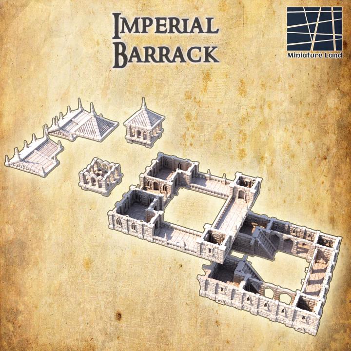 Imperial Barrack | Aussie 3D Printed Miniatures and Terrain