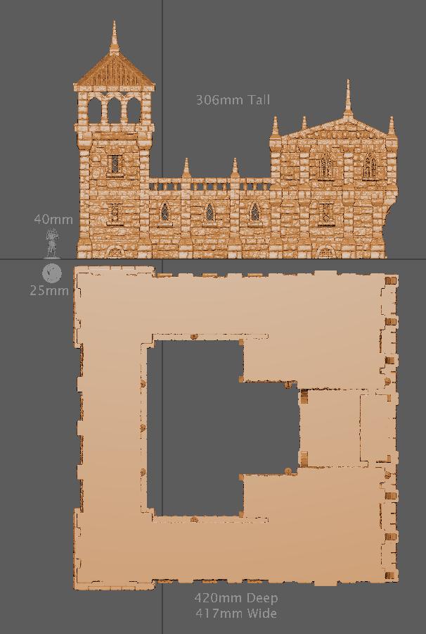 Imperial Barrack | Aussie 3D Printed Miniatures and Terrain