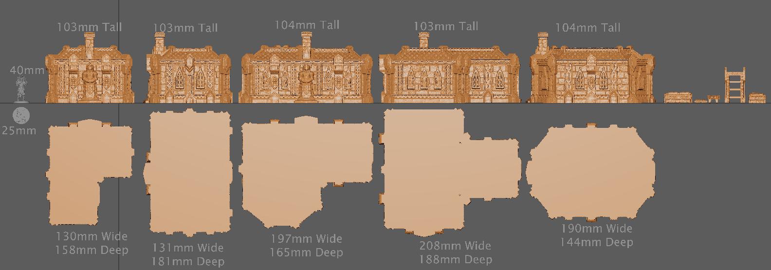 Modular Dwarf Homes | Aussie 3D Printed Miniatures and Terrain