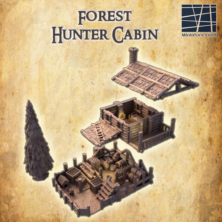 Hunters Cabin | Aussie 3D Printed Miniatures and Terrain