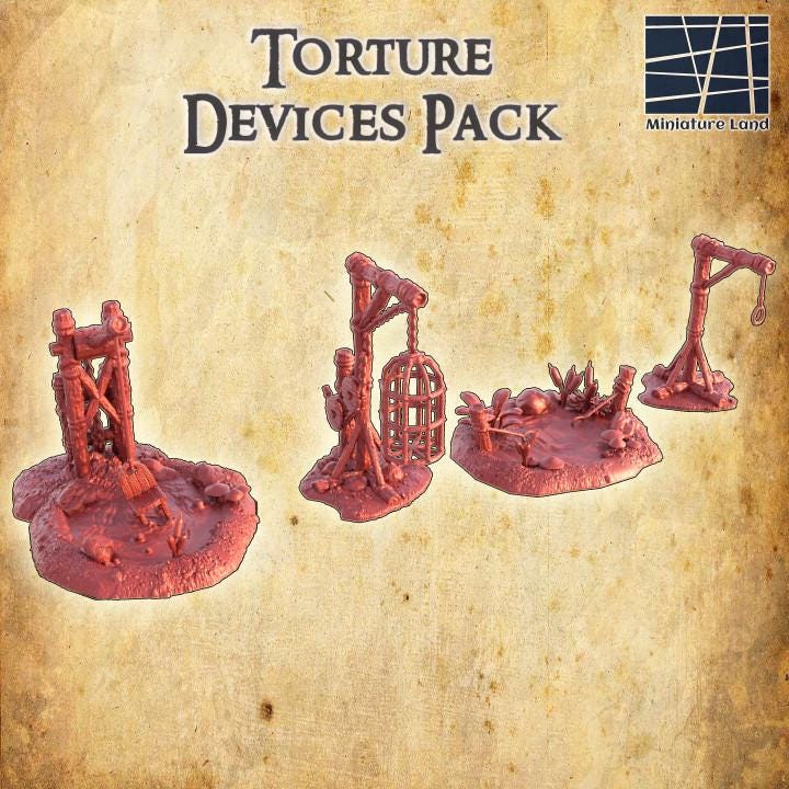 Torture Devices | Aussie 3D Printed Miniatures and Terrain