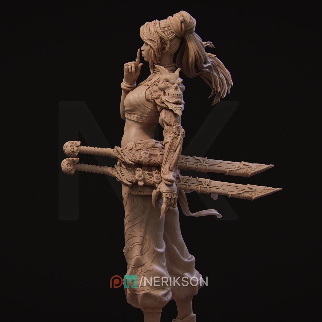 Nixi, Standalone | Aussie 3D Printed Miniatures and Terrain