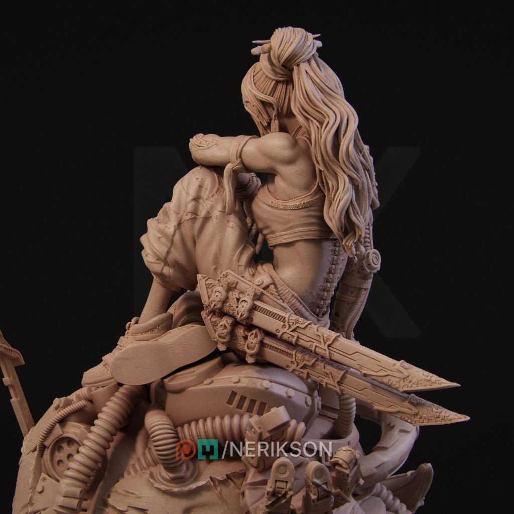 Nixi, Statue | Aussie 3D Printed Miniatures and Terrain